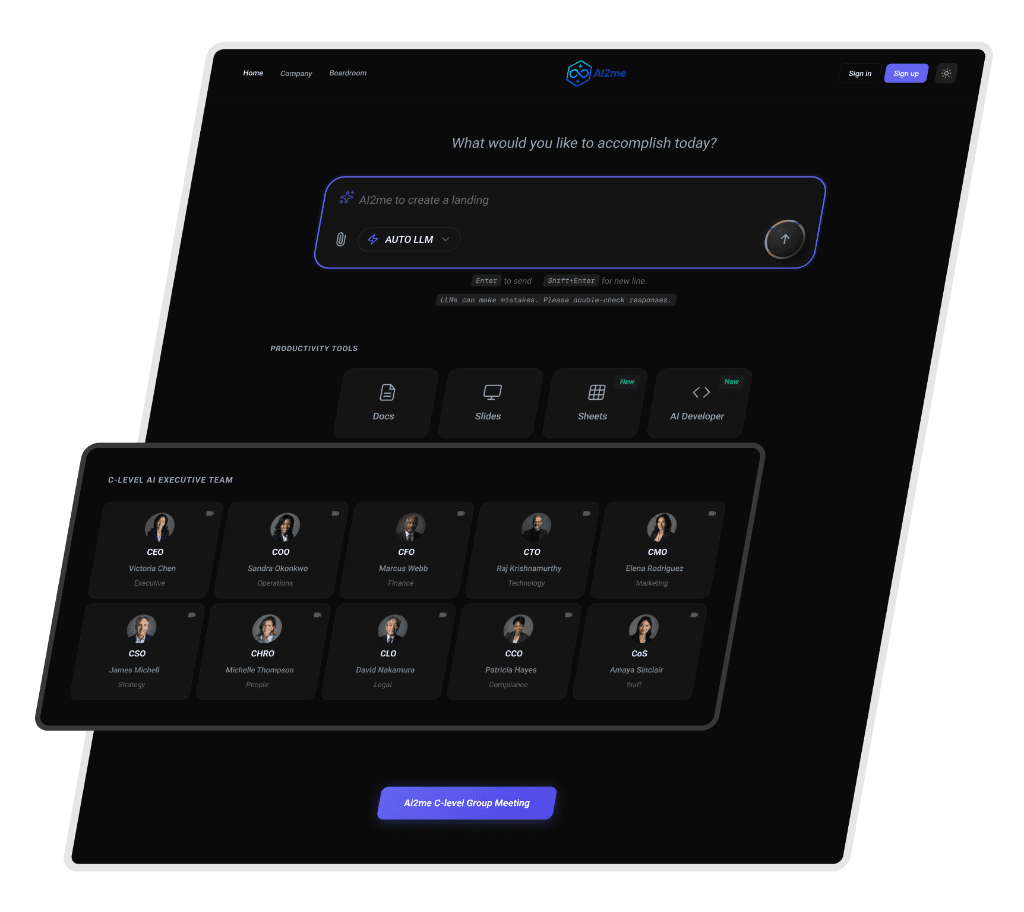 AI Dashboard Mobile View